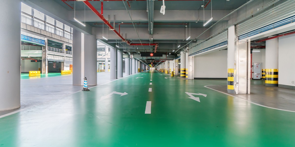 Sanded Surface Epoxy Floor Coating - 1